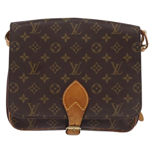 LOUIS VUITTON Monogram Cartouchiere GM Shoulder Bag M51252 LV Auth BA5913 - Picture 13 of 16